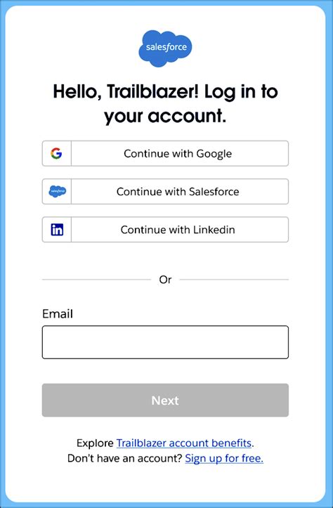 trailblazer login